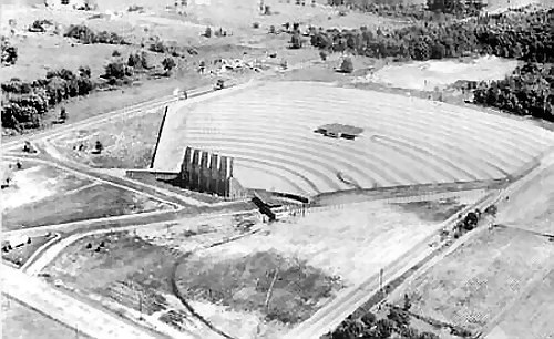 Vista Drive-In Theatre - Vista Post Card